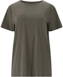Athlecia Lizzy Slub Trainingsshirt Damen 1013 - gunmetal 34