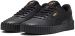 PUMA Carina 3.0 Animal Flair Sneaker Damen 02 - PUMA black/PUMA gold 37