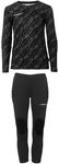 uhlsport Progressive Torwart-Set (Torwarttrikot + Torwarthose) Kinder schwarz 116