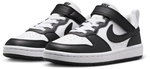 NIKE Court Borough Low Recraft Sneaker Kinder 131 - white/black 32