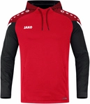 JAKO Performance Hoodie Herren rot/schwarz L