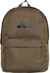 adidas Classic 3-Streifen Logo Rucksack (27,5 Liter) IS7051 - olive strata/black