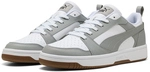 PUMA Rebound V6 Low Sneaker 53 - PUMA white/gray echo/PUMA black 44