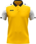 JAKO Dynamic Poloshirt Kinder 305 - gelb/wei&szlig;/schwarz 140