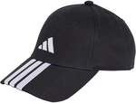 adidas 3-Streifen New Logo Baseball Cap JG1072 - black/white 56 - 58 cm
