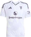 adidas Manchester United Ausw&auml;rtstrikot 2025/26 Kinder JP3030 - white 128