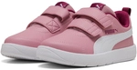 PUMA Courtflex V3 Sneaker mit Klettverschluss Kinder 15 - poised pink/puma