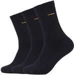 3er Pack camano Baumwoll Sportsocken mit Komfort-Bund 0005 - black 39-42