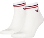 2er Pack TOMMY HILFIGER Iconic Quarter Socken 001 - white 35-38