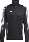 adidas Tiro 24 Training-Sweatshirt Herren JW4375 - black/purple rush L