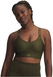 UNDER ARMOUR Infinity 2.0 Mid Support Sport-BH Damen 308 - expedition green/canteen