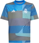 adidas Real Madrid Aufw&auml;rmshirt 2025/26 Kinder JP4153 - BLUEBIRD 140