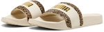 PUMA Leadcat 2.0 Animal Flair Pantoletten Damen 01 - alpine snow/puma gold 35.5