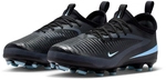 NIKE Jr. Phantom 6 Academy FG/MG Fu&szlig;ballschuhe Kinder 003 - black/black 38.5