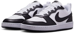 NIKE Court Borough Low Recraft Sneaker Kinder 131 - white/black 38.5