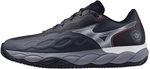 Mizuno Wave Enforce Court CC Tennisschuhe 05 - odyssey gray/white/blue granite 40.5