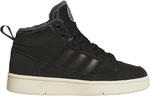 adidas Rapid Court Mid-Top Winterized Sneaker Kinder JR1027 - core black/carbon/cream