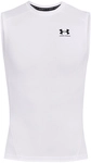 UNDER ARMOUR HeatGear Armour Kompressions-Tank-Top Herren 100 - white/black 3XL