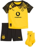 PUMA BVB Borussia Dortmund Heim Baby-Minikit 2025/26 01 - faster yellow/puma black 62