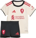 adidas FC Liverpool Ausw&auml;rts Baby-Minikit 2025/26 JV6462 - wonder white 86