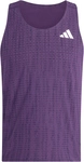adidas Adizero Running Laufshirt Herren JP3773 - aurora plum/noble ink S