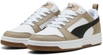 PUMA Rebound V6 Low Sneaker 52 - PUMA white/PUMA black/ice coffee 44
