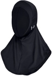 UNDER ARMOUR Sport Hijab Kopftuch Damen black/black/silver XS/S