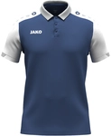JAKO Dynamic Poloshirt Kinder 921 - nachtblau/wei&szlig;/hellgrau 140