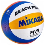 MIKASA BV550C Beach Pro-&Ouml;VV Beachvolleyball 000 - blau/gelb/wei&szlig; 5