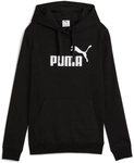 PUMA Essentials No. 1 Logo French Terry Hoodie Damen 01 - PUMA black S
