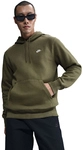 NIKE Club Fleece-Hoodie Herren 222 - medium olive/medium olive/white XS