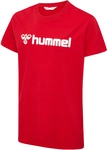 hummel hmlGO 2.0 Logo T-Shirt Kinder 3062 - true red 116