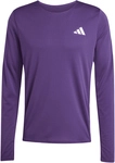 adidas Adizero langarm Laufshirt Herren JV7179 - aurora plum M