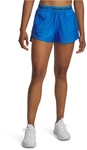 UNDER ARMOUR Tech Play Up Trainingsshorts Damen 402 - blue atlantis/washed navy L