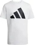 adidas Essentials T-Shirt &auml;ltere Kinder JC9659 - white/black 164