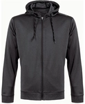 ENDURANCE Dereff Kapuzenjacke Herren 1111 - black melange S