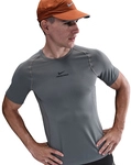NIKE Pro Training Dri-FIT kurzarm Trainingsshirt Herren 084 - smoke grey/black M