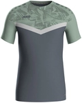 JAKO Iconic T-Shirt 852 - anthra light/mintgr&uuml;n/soft grey L
