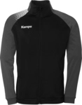 Kempa Ambition 28 Poly Trainingsjacke Kinder schwarz/anthra 116