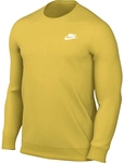 NIKE Sportswear French Terry Crew Pullover Herren vivid sulfur/white XL