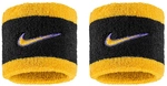 2er Pack NIKE Swoosh Classic Schwei&szlig;b&auml;nder 009 - black/courtpurple/universitygold