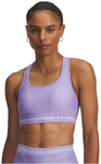 UNDER ARMOUR Armour Mid Crossback Sport-BH Damen 538 - transparent/white L