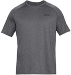 UNDER ARMOUR Tech 2.0 Trainingsshirt Herren 090 - carbon heather/black 5XL