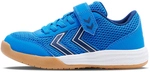 hummel Multiplay Flex VC Hallenschuhe mit Klettverschluss Kinder 7156 - blue/white 28