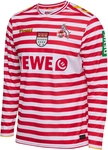 hummel 1. FC K&ouml;ln langarm Karnevaltrikot 2025/26 9402 - white/true red XXL