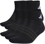 6er Pack adidas Cushioned Essentials Ankle Socken KE5496 - black/black/white 46-48