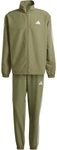 adidas Basic 3-Streifen Woven Trainingsanzug Herren JI8850 - olive strata XXL