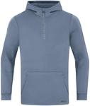 JAKO Pro Casual Zip-Hoodie Damen 445 - smokey blue 36