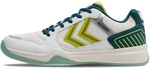 hummel All Court Hallenschuhe 9990 - white/green/yellow 36