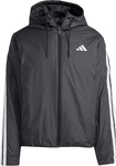 adidas Essentials Climawarm 3-Streifen Winterjacke mit Kapuze JM4042 - black M